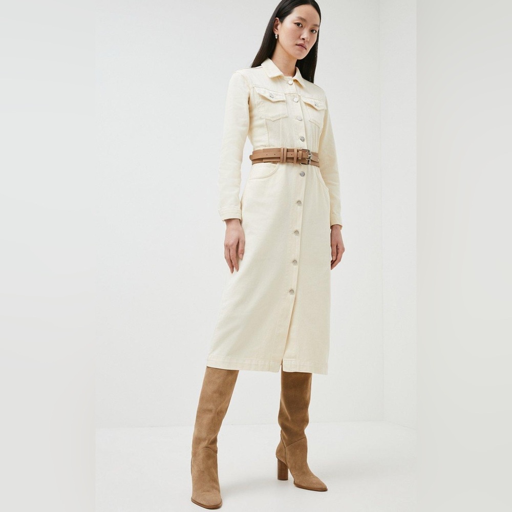 Midi Denim Dress